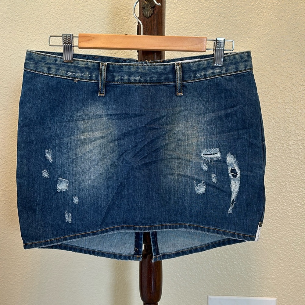 One x Oneteaspoon denim skirt NWT
